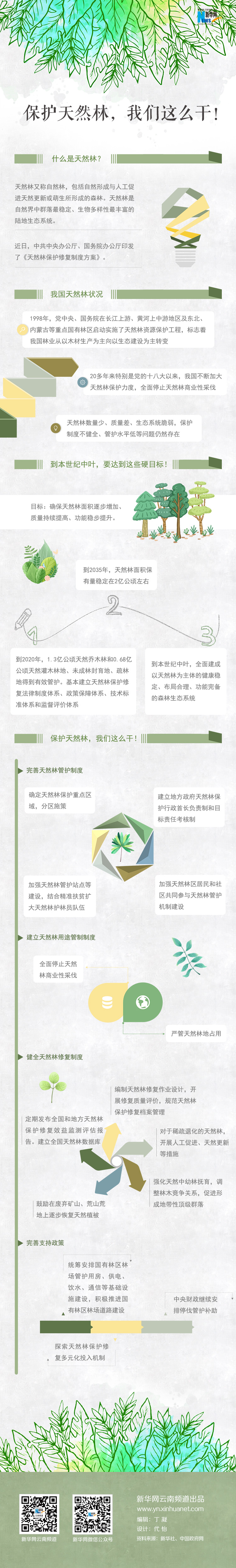2020年國家公務(wù)員考試時(shí)政：保護(hù)天然林，我們這么干！