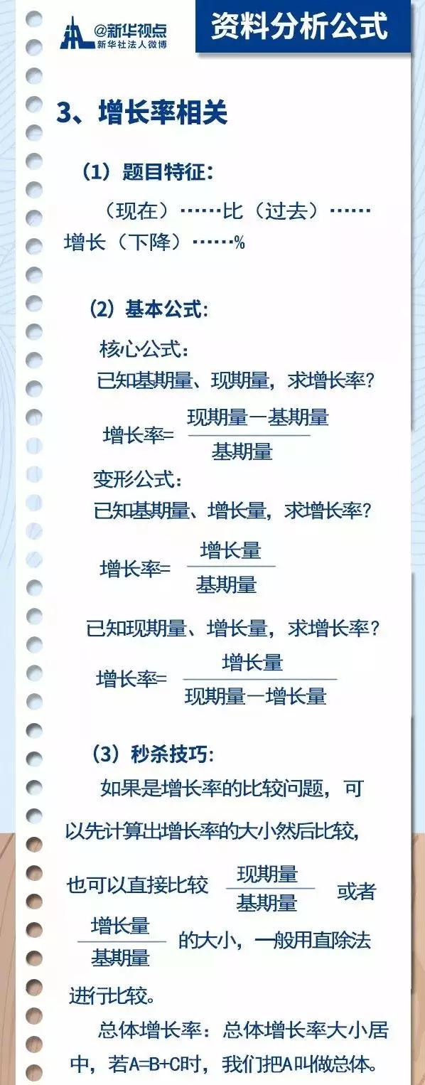 2020國考行測常用公式匯總，背完答題省時省力